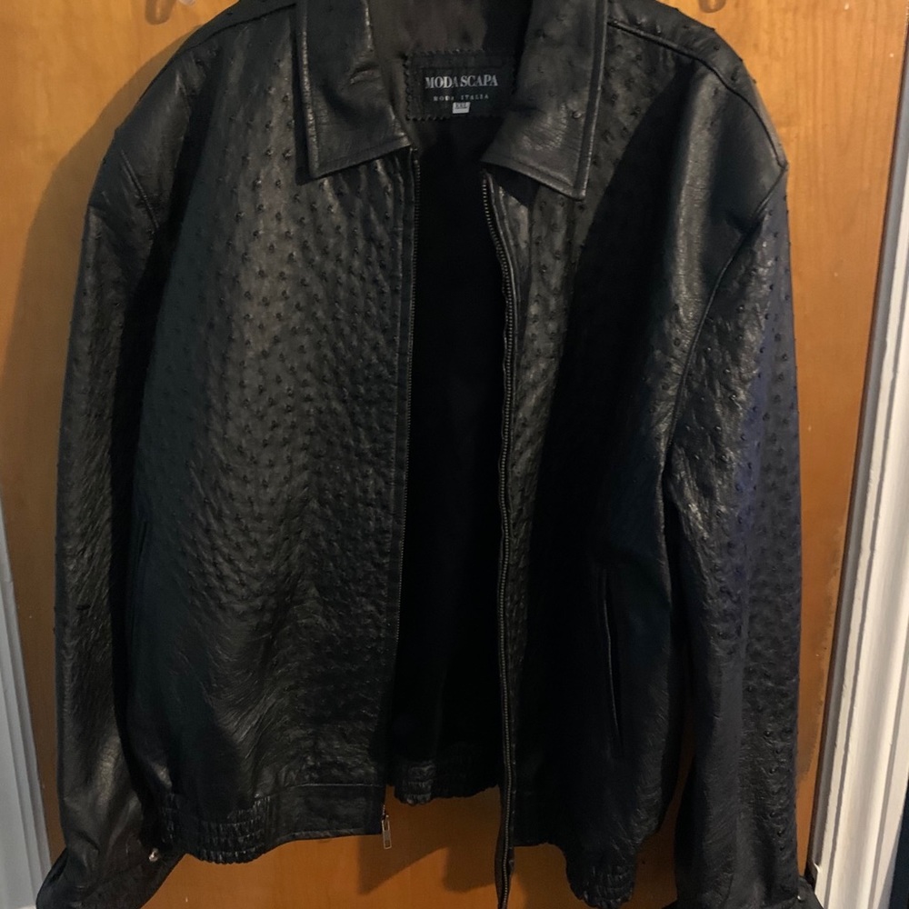 Men’s leather jacket